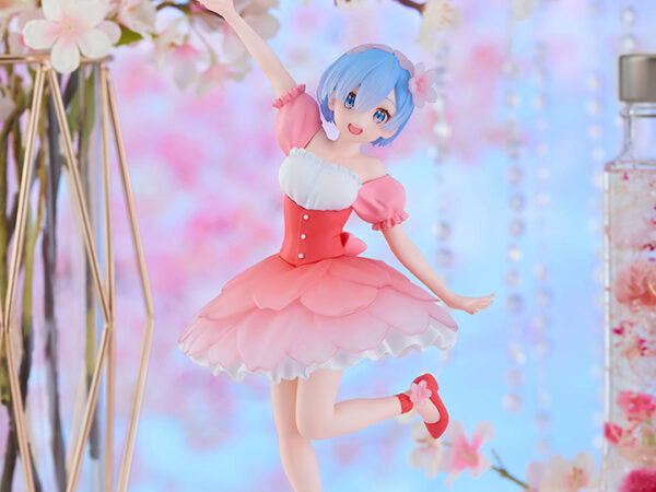 Edición Limitada de Rem – Re:Zero − Starting Life in Another World – Figura Trio-Try-iT (Cherry Blossoms Ver.) - Image 2
