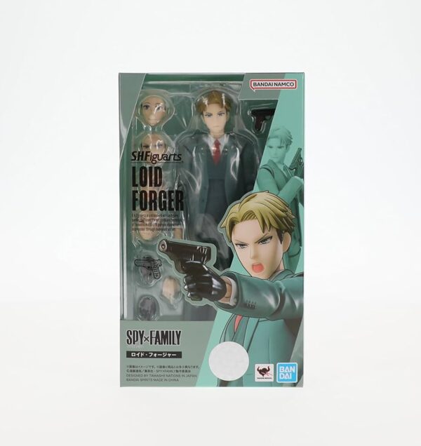 Figura Articulada Loid Forger – SPY×FAMILY – Bandai Spirits – S.H.Figuarts - Image 4