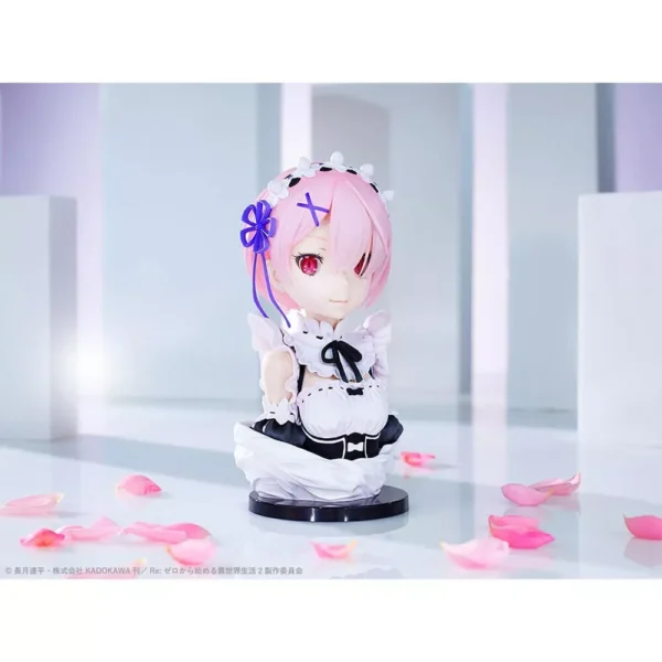 Figura Re:Zero - Ram - Art Scale - Prize A - Bandai Spirits - Image 2