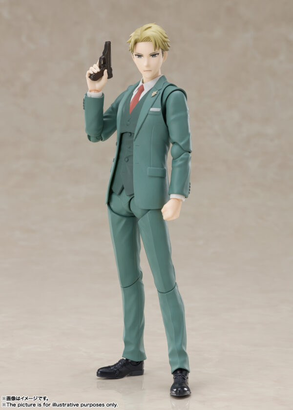 Figura Articulada Loid Forger – SPY×FAMILY – Bandai Spirits – S.H.Figuarts - Image 2