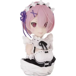 Figura Re:Zero - Ram - Art Scale - Prize A - Bandai Spirits