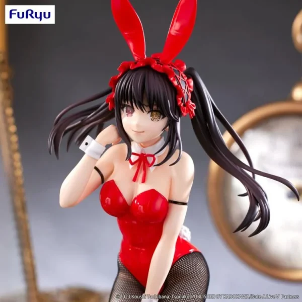 Figura BiCute Bunnies - Kurumi Tokisaki (Date A Live) - Conejita Kawaii de Escritorio - Image 3