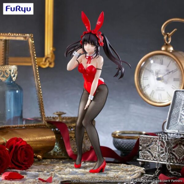 Figura BiCute Bunnies - Kurumi Tokisaki (Date A Live) - Conejita Kawaii de Escritorio - Image 2