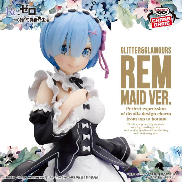 Re:Zero - GLITTER & GLAMOURS: REM (Versión Maid) - Image 3