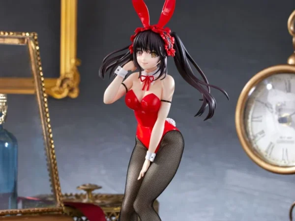 Figura BiCute Bunnies - Kurumi Tokisaki (Date A Live) - Conejita Kawaii de Escritorio